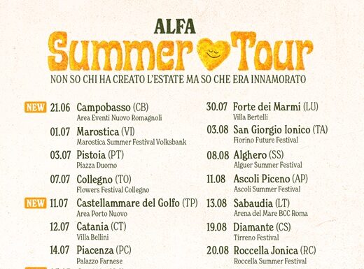 Tour estivo Alfa