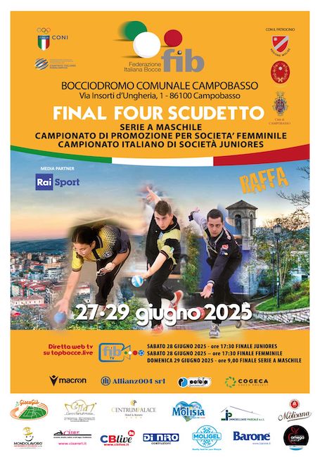 bocce finali scudetto 2025