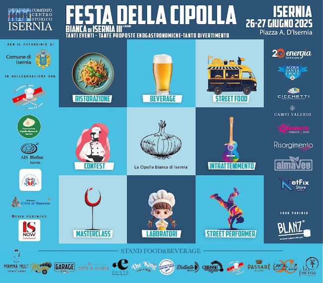 festa della cipolla isernia 2025