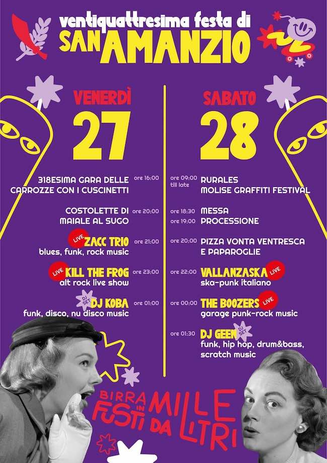 festa san amanzio jelsi 2025