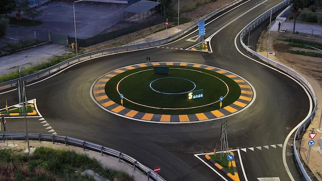 inaugurazione rotonda bivio pietracatella