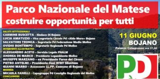 incontro bojano pd parco nazionale del matese