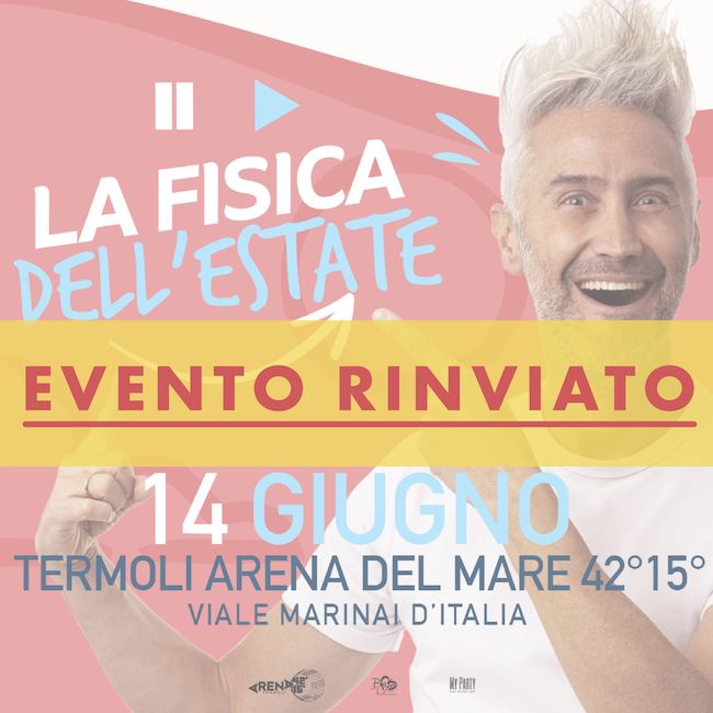 la fisica dell'estate rinviato