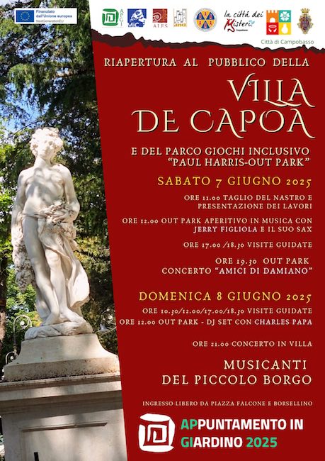 locandina villa de capoa