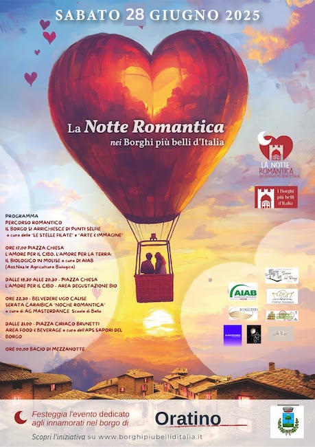 notte romantica oratino 2025