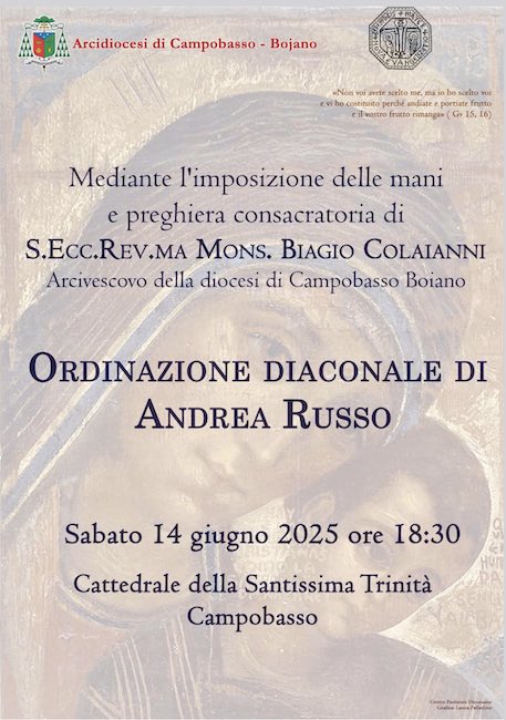 ordinazione diaconale andrea russo