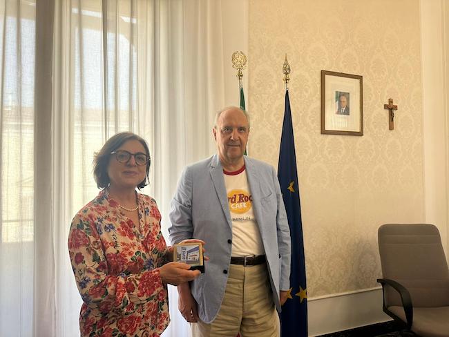 prefetto michela lattarulo presidente gian frano massaro