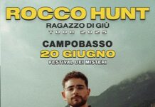 rocco hunt concerto campobasso 20 giugno 2025