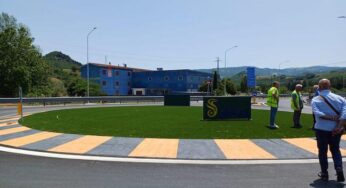 Inaugurata oggi la nuova rotonda al bivio di Pietracatella [FOTO]