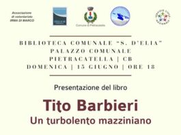 Tito Barbieri presentazione libro a Pietracatella