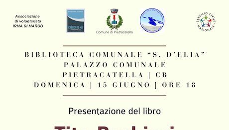 Tito Barbieri presentazione libro a Pietracatella