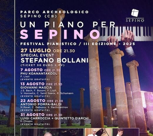 un piano per sepino 2025