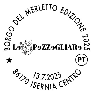 annnulo filatelico Borgo del Merletto Isernia