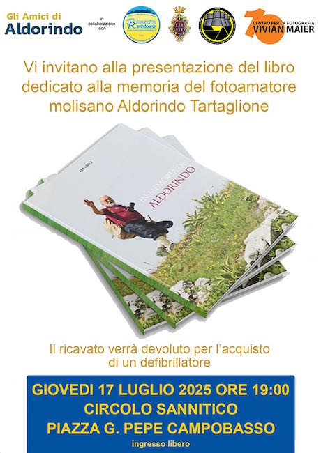 in memoria di aldorindo libro 17 luglio 2025