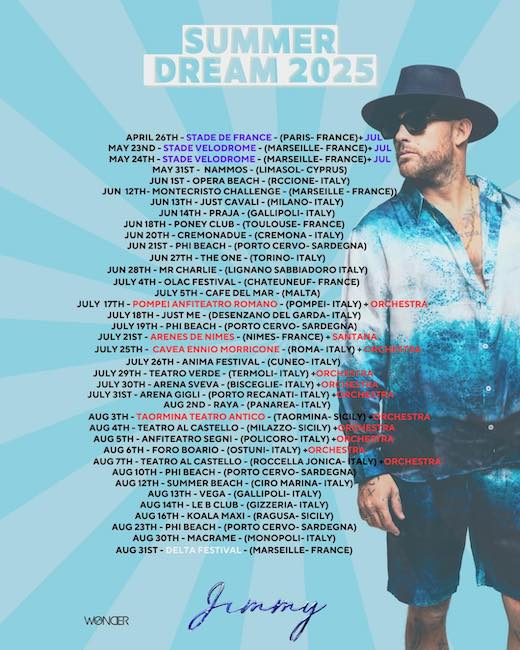 jimmy sax date tour 2025