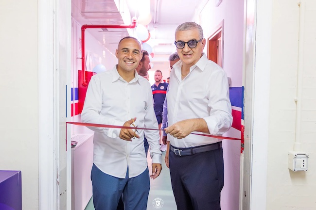 nuovo spogliatoio campobasso