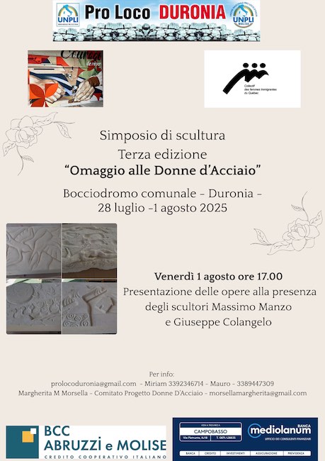omaggio donne d'acciaio