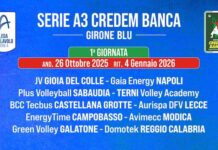 serie a3 pallavolo 2025-2026