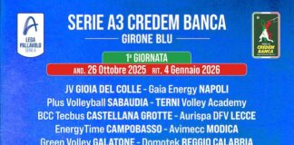 serie a3 pallavolo 2025-2026