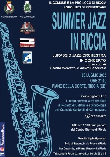 summer jazz in riccia 2025