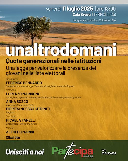 unaltrodomani termoli 11 luglio 2025