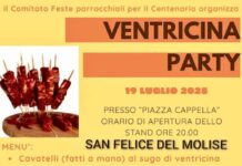 ventricina party 19 luglio 2025