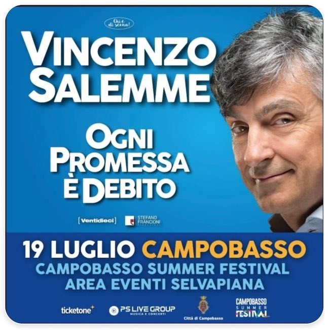 vincenzo salemme campobasso 19 luglio 2025