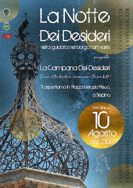 campana dei desideri 10 agosto 2025