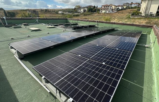 impianto fotovoltaico ufficio postale sant'elia pianisi