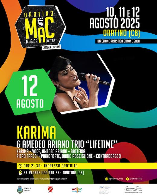 karima oratino 12 agosto 2025