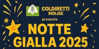 notte gialla coldiretti 2025