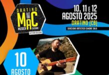 oratino mac 10 agosto 2025
