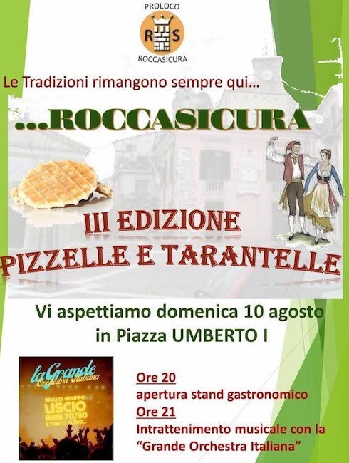 pizzelle e tarantelle roccasicura 2025