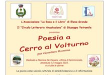 poesia cerro a volturno 30 agosto 2025