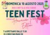 teen fest 10 agosto 2025