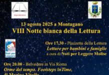 viii notte bianca lettura montagano