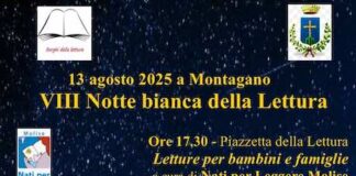 viii notte bianca lettura montagano