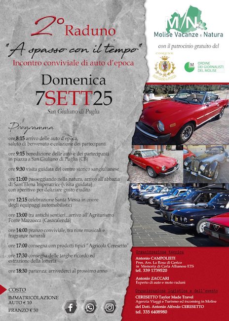 a spasso con il tempo 2025
