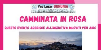 camminata in rosa duronia