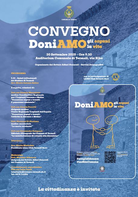 convegno doniamo 30 settembre 2025