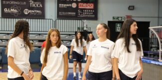 gruppo giocatrici junior magnolia