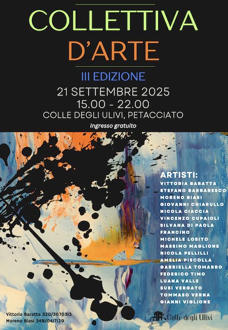 iii collettiva d'arte petacciato