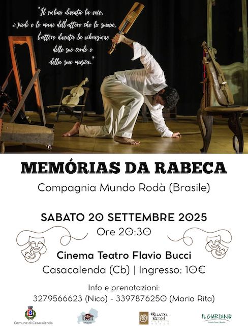 memorias da rabeca 20 settembre 2025