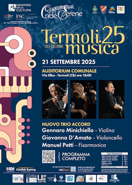 trio accord 21 settembre 2025