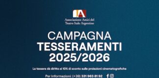 campagna tesseramenti teatro italo argentino 2025-26