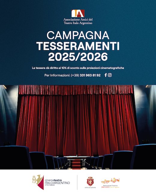 campagna tesseramenti teatro italo argentino 2025-26