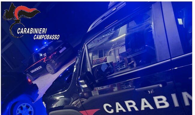Inseguimento nella notte sulla SS647: Carabinieri recuperano un furgone rubato nel Foggiano carabinieri campobasso notte