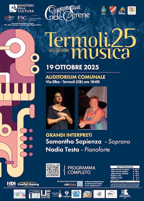 concerto termoli 19 ottobre 2025