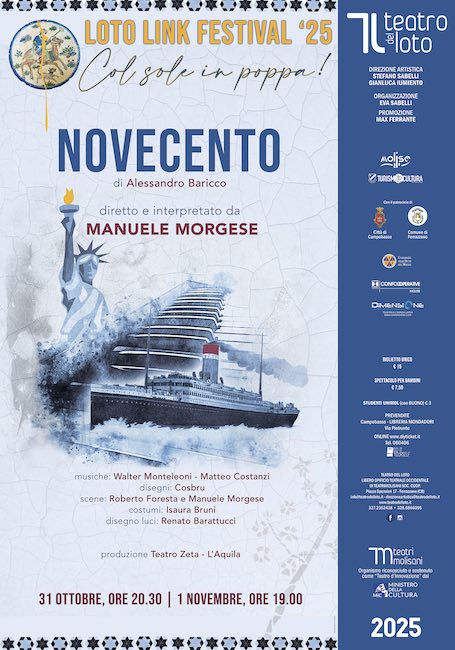 novecento teatro del loto 2025