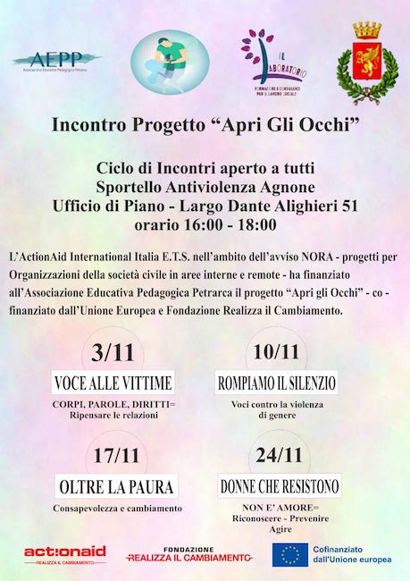 progetto apri gli occhi